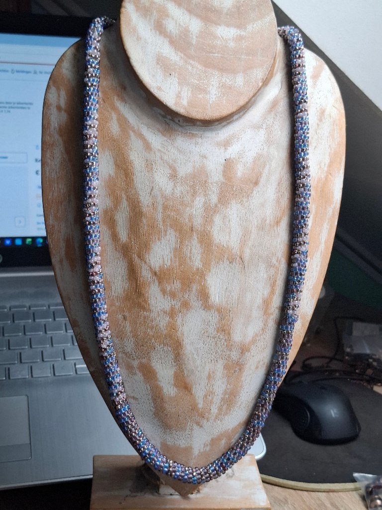 Mooie vintage ketting, Ophalen of Verzenden, Gebruikt, Overige kleuren, Overige materialen