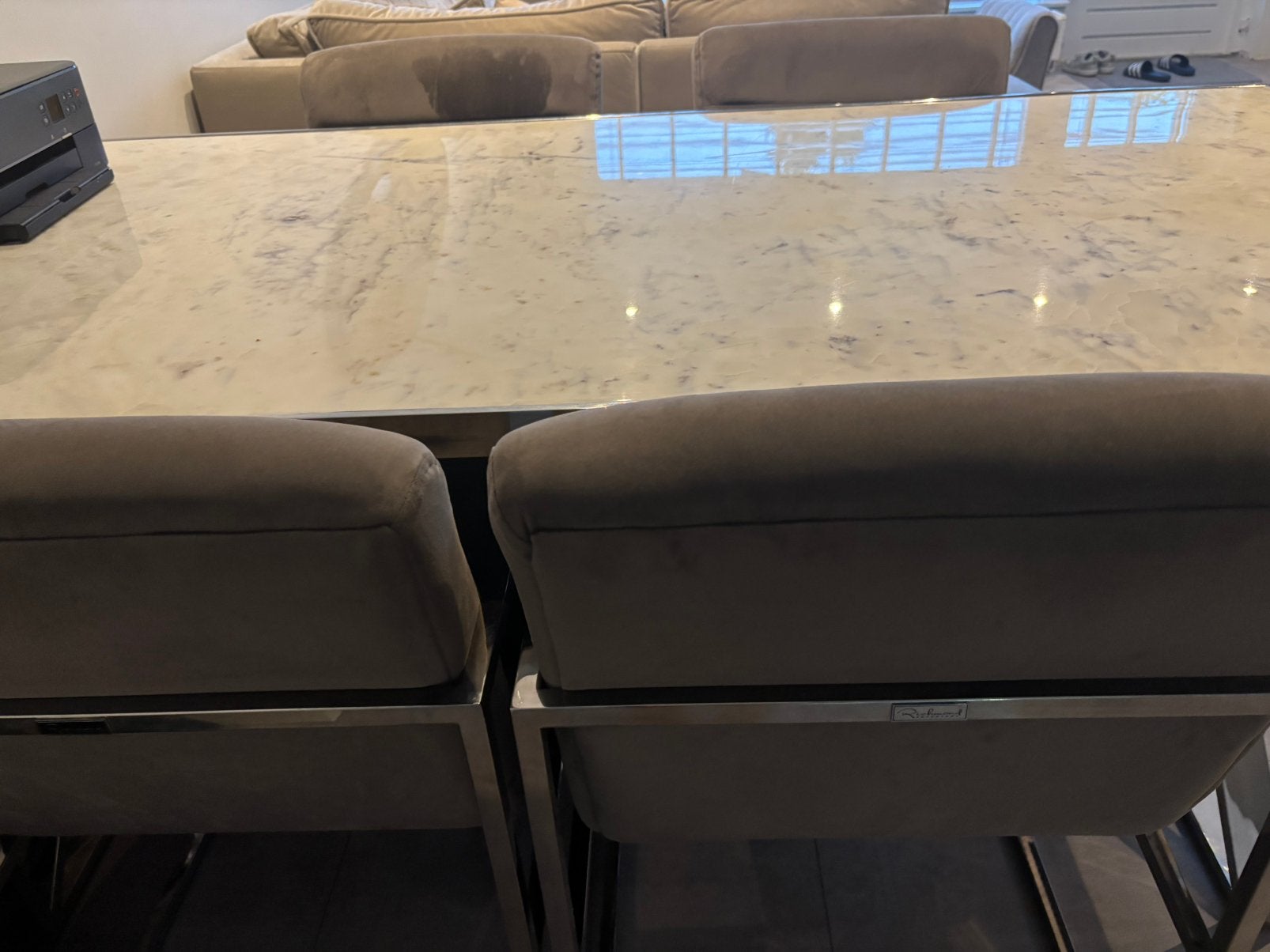 Richmond eettafel+eetstoelen, Ophalen of Verzenden, Rechthoekig, 50 tot 100 cm