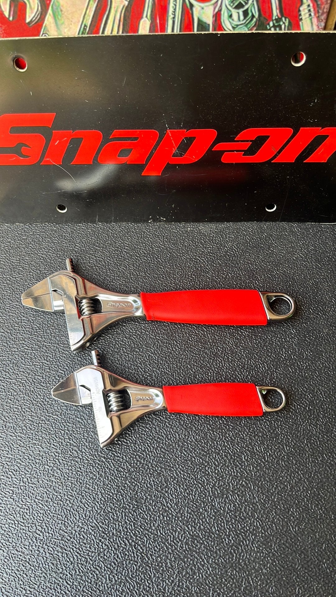 2 stuks Snap On Bahco’s, Auto diversen, Autogereedschap, Ophalen, Zo goed als nieuw
