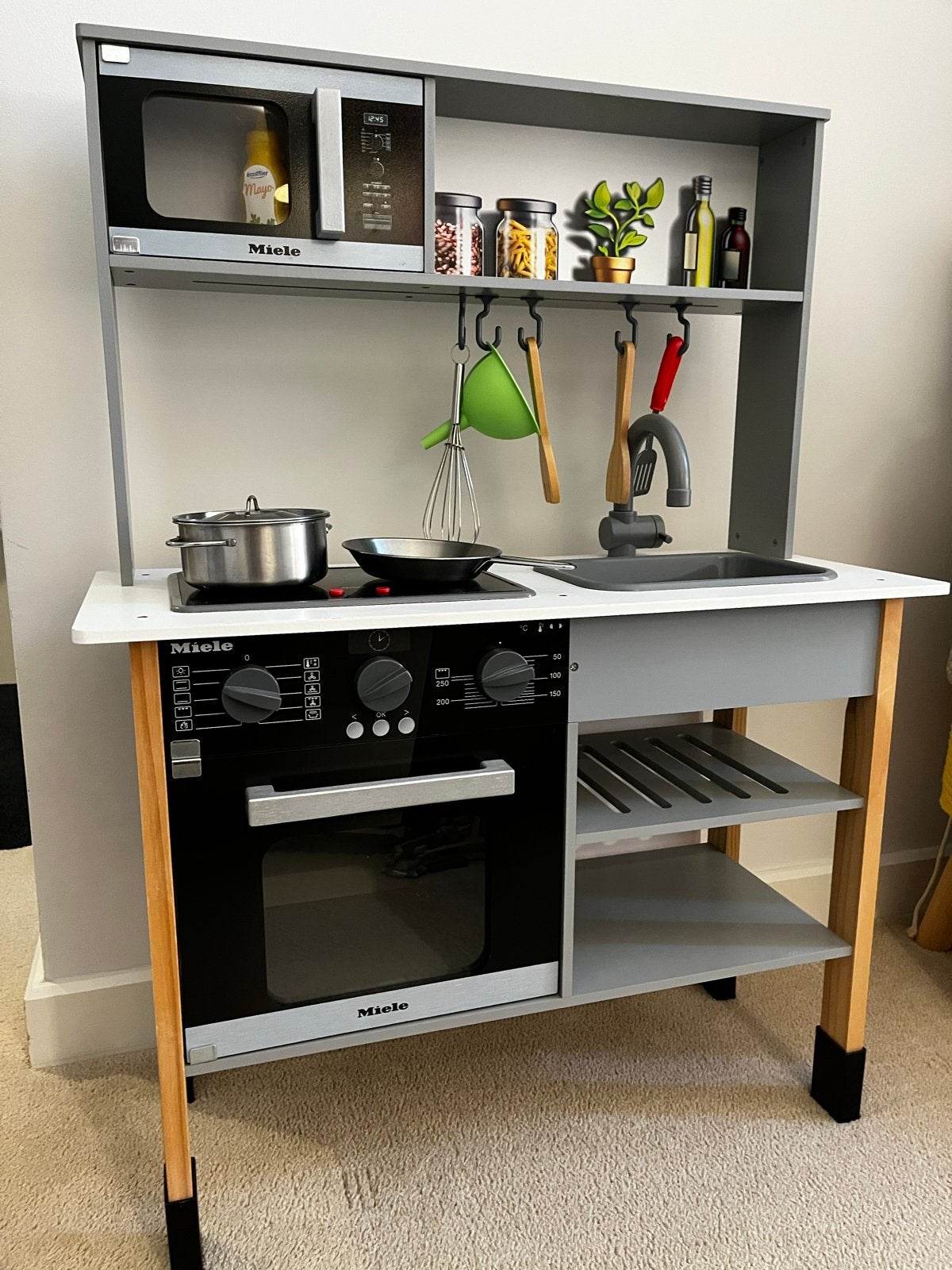 Miele speelkeuken met accessoires, Ophalen, Zo goed als nieuw, Overige typen, Met licht