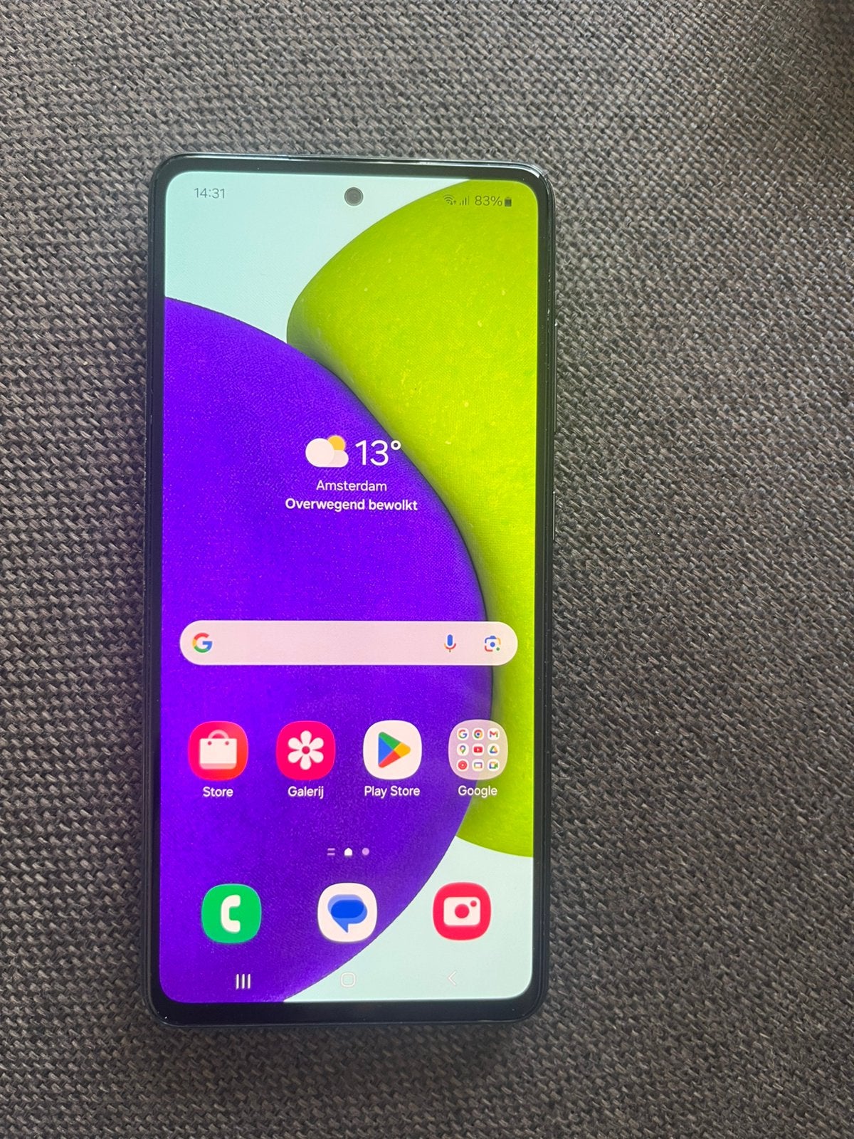 Samsung galaxy A52, Telecommunicatie, Mobiele telefoons | Samsung, Ophalen, Zwart, Zo goed als nieuw, 128 GB