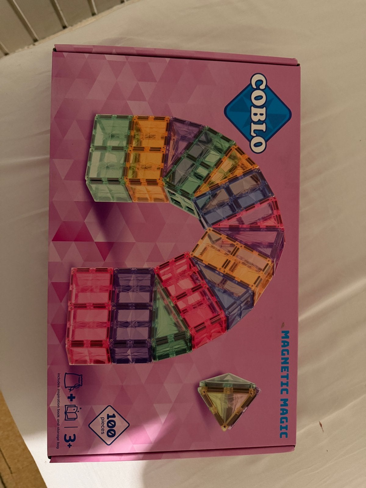 Coblo Magnetic Magic Bouwblokken - 100 Stuks, Ophalen of Verzenden, Nieuw, Overige merken