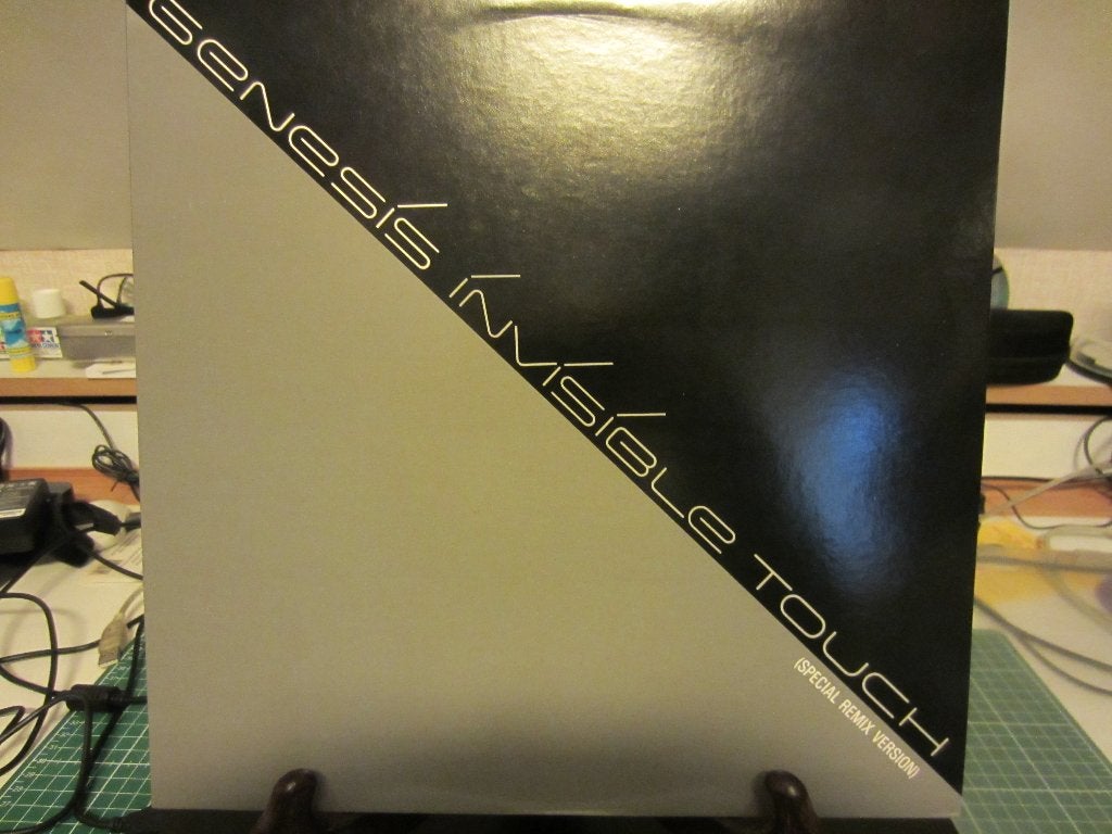 Genesis - Invisible Touch 12"-single extended versions, Cd's en Dvd's, Vinyl Singles, Originele persing, Ophalen of Verzenden