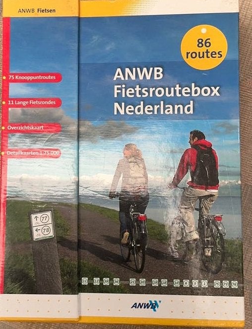 Fietsroutes Nederland ANWB, Boeken, Fiets- of Wandelgids, Nieuw, Ophalen of Verzenden, ANWB