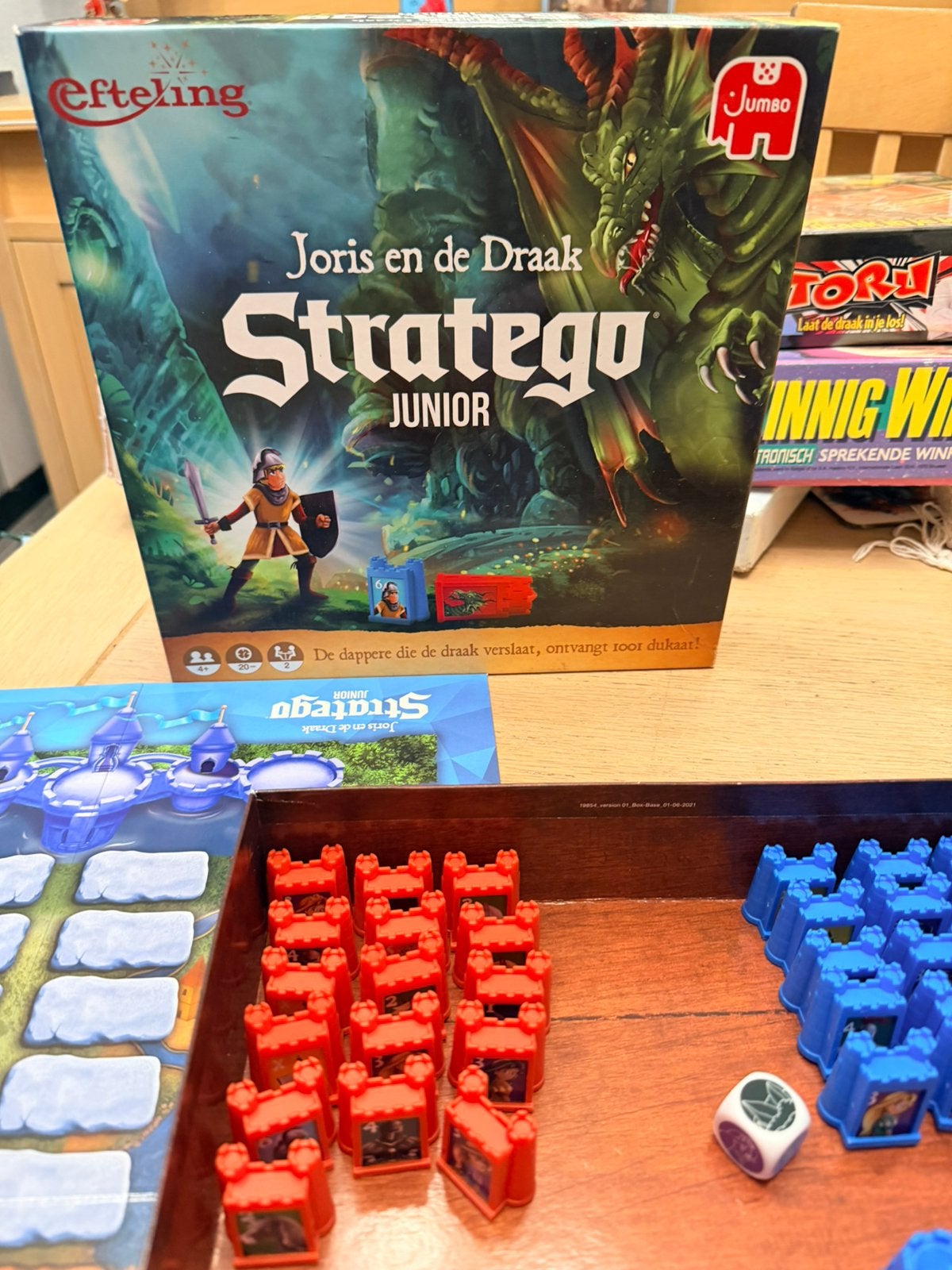 Efteling joris en de draak Stratego junior zgan, Ophalen of Verzenden, Zo goed als nieuw