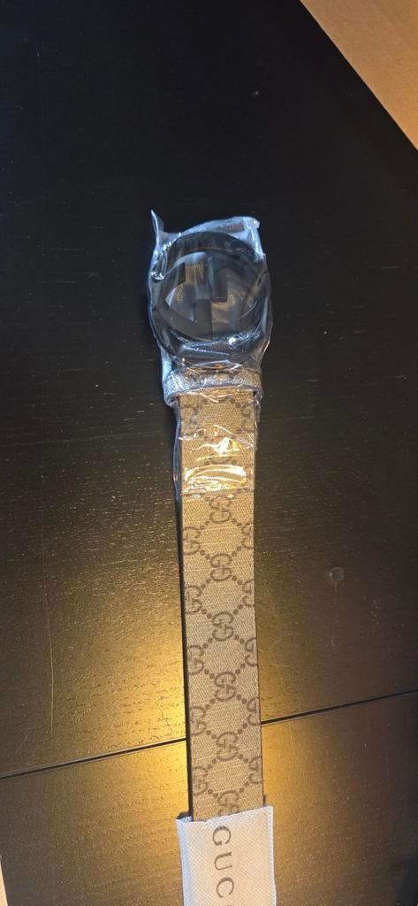 Gucci Riem Beige 1 Meter Lang, Leer, Kleding | Dames, Overige kleuren, 100 cm of meer, Nieuw, Ophalen of Verzenden