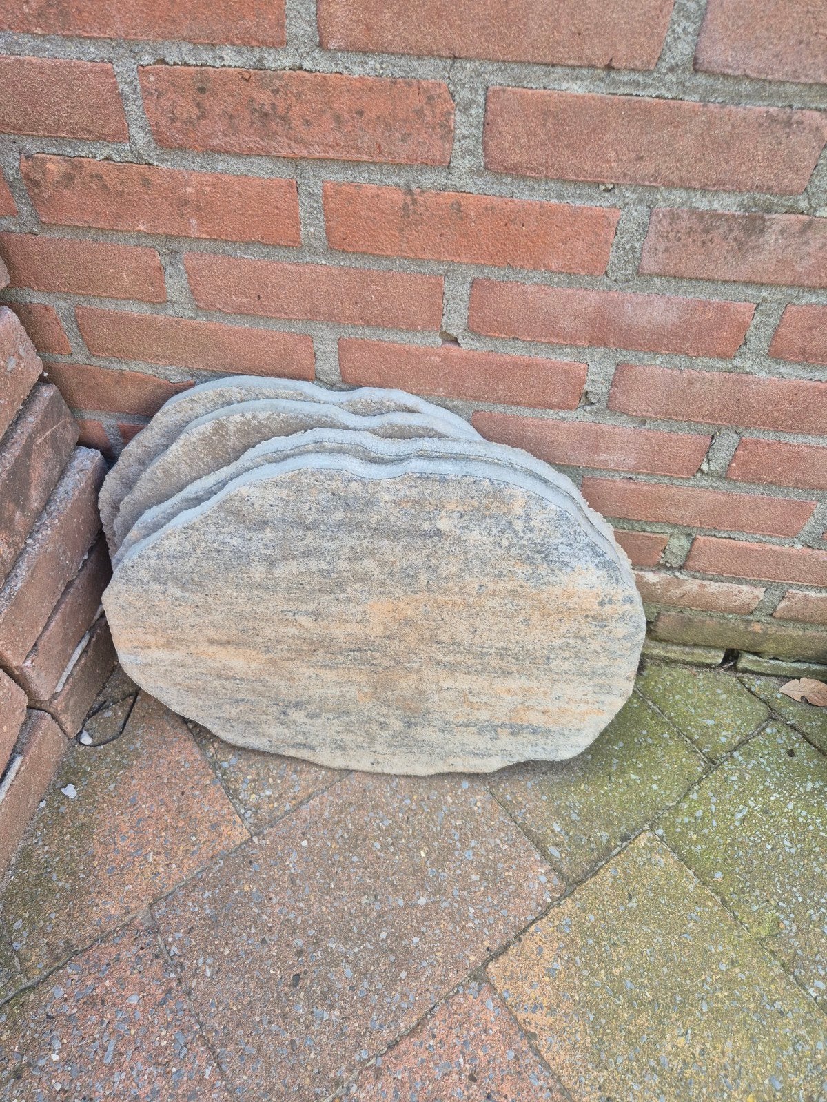 4 staptegels €20,-, Ophalen, Nieuw, Beton, Terrastegels