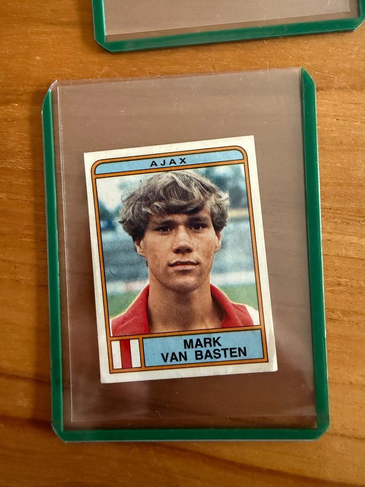Marco van Basten Panini Voetbal 84 Sticker - Ajax, Verzamelen, Ophalen of Verzenden, Gebruikt, Ajax, Poster, Plaatje of Sticker