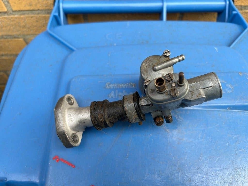 Originele Bing 10mm carburateur 1/10/820 incl. spruitstuk, Ophalen of Verzenden, Gebruikt, Carburateur