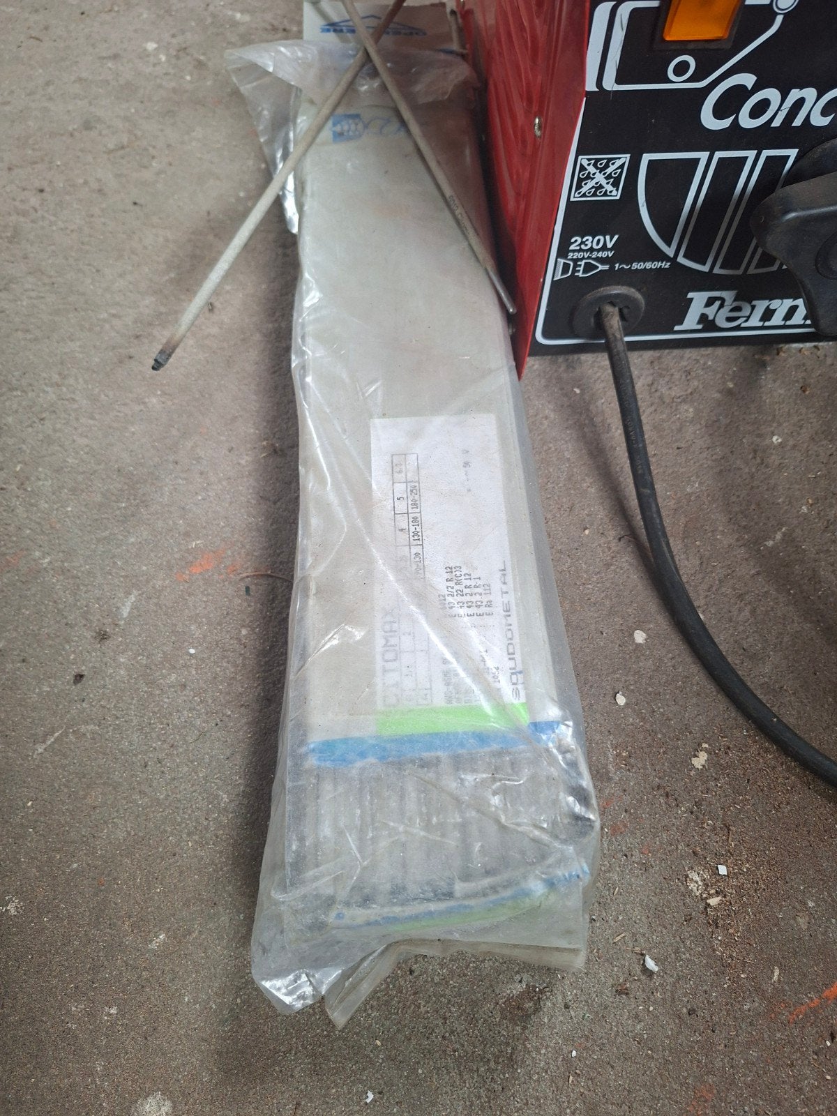 Ferm Concept 1500 Lasapparaat - Gebruikt maar functioneel, Ophalen, Gebruikt, Minder dan 150 ampère, Elektroden