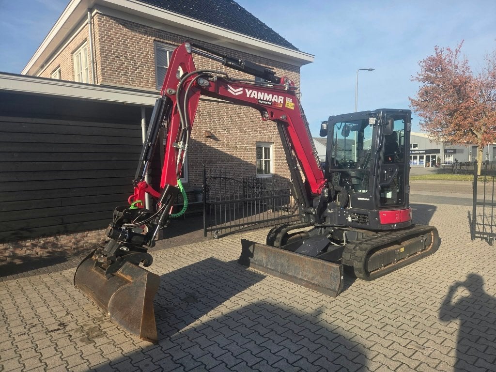 Yanmar ViO50-6B 2023 – Steelwrist X07 – 635 uur Draaikantel, Zakelijke goederen, Ophalen of Verzenden, Graafmachine