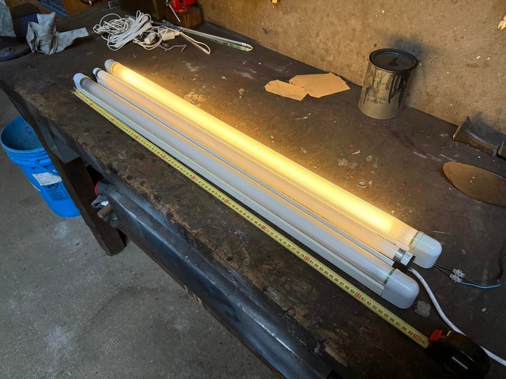 Tl armatuur lamp 30w, Ophalen, Zo goed als nieuw, Minder dan 50 watt, Armatuur