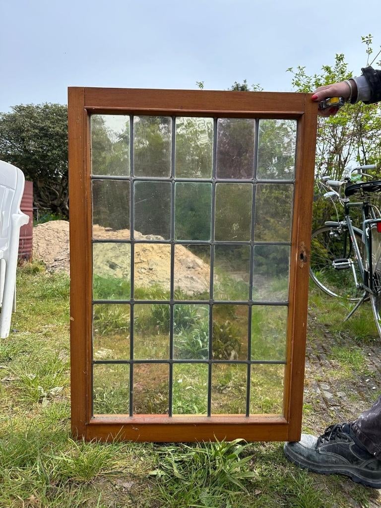Glas in lood raam, Ophalen