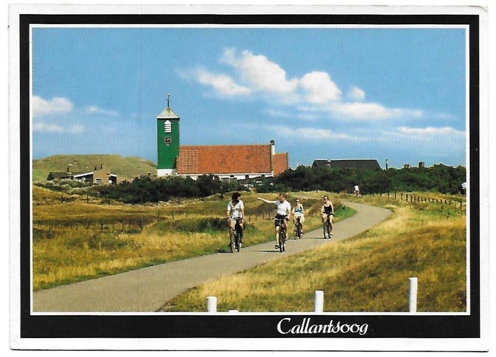 C57 Gelopen Ansichtkaart Callantsoog, Ophalen of Verzenden, 1980 tot heden, Gelopen