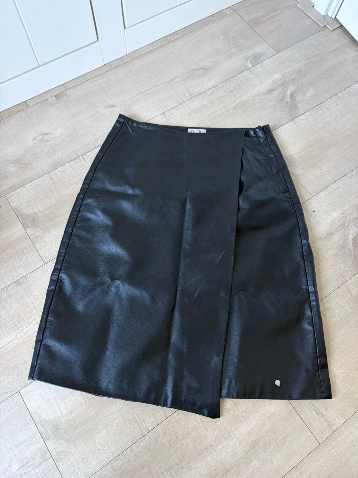 Mooie echte leren Zusss rok maat S, Kleding | Dames, Rokken, Maat 38/40 (M), Zwart, Ophalen of Verzenden, Zo goed als nieuw