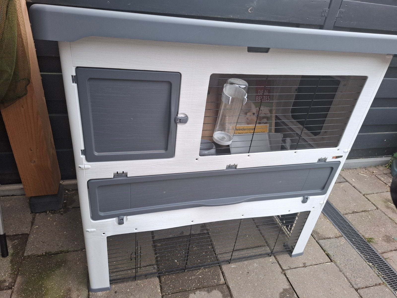 konijnen hok, Ophalen, 110 cm of meer, Zo goed als nieuw, 90 cm of meer