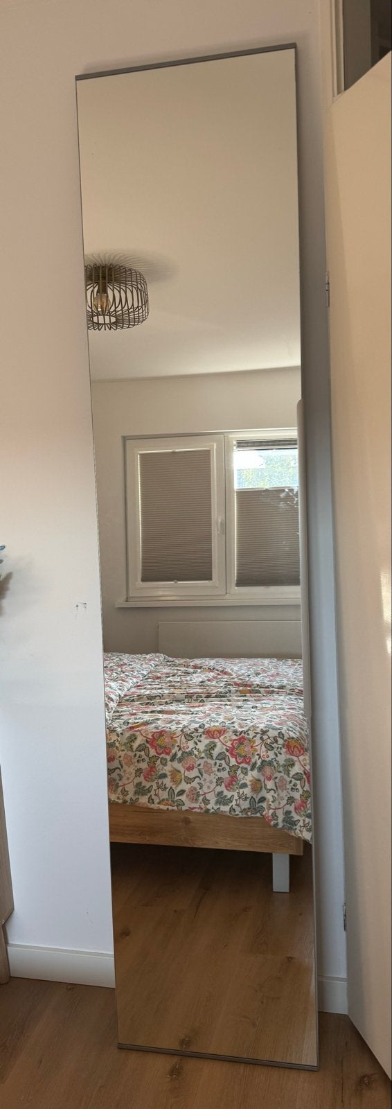 Ikea Pax spiegeldeur met handgreep, Ophalen, Gebruikt, 200 cm of meer, Rechthoekig