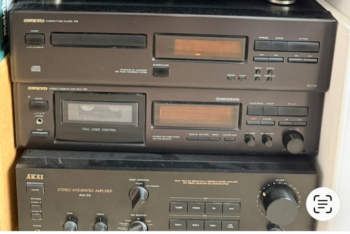 Stereo losse componenten en Aiwa speakers, Gebruikt, Losse componenten, Tuner of Radio, Ophalen