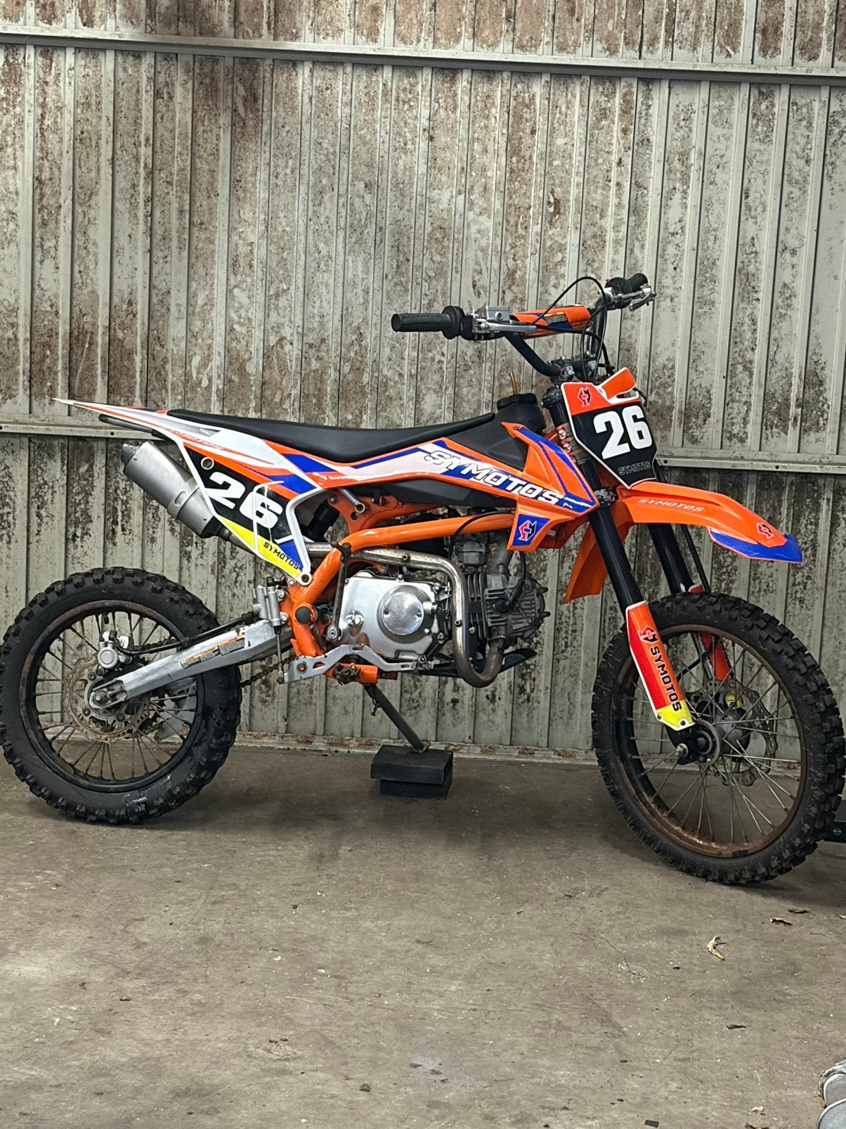 125cc Pitbike 4-takt schakel – Opknapper, Ophalen, Gebruikt, Overige merken
