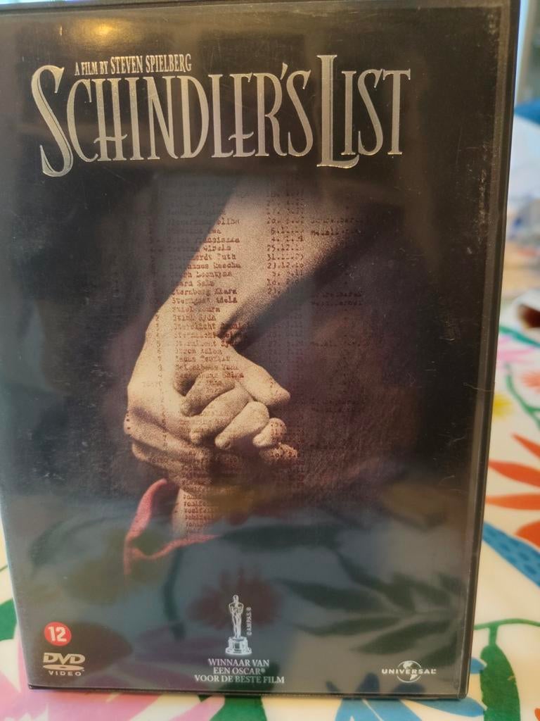 Schindler's List DVD - Steven Spielberg Klassieker, Cd's en Dvd's, Dvd's | Drama, Vanaf 12 jaar, Ophalen of Verzenden, Zo goed als nieuw