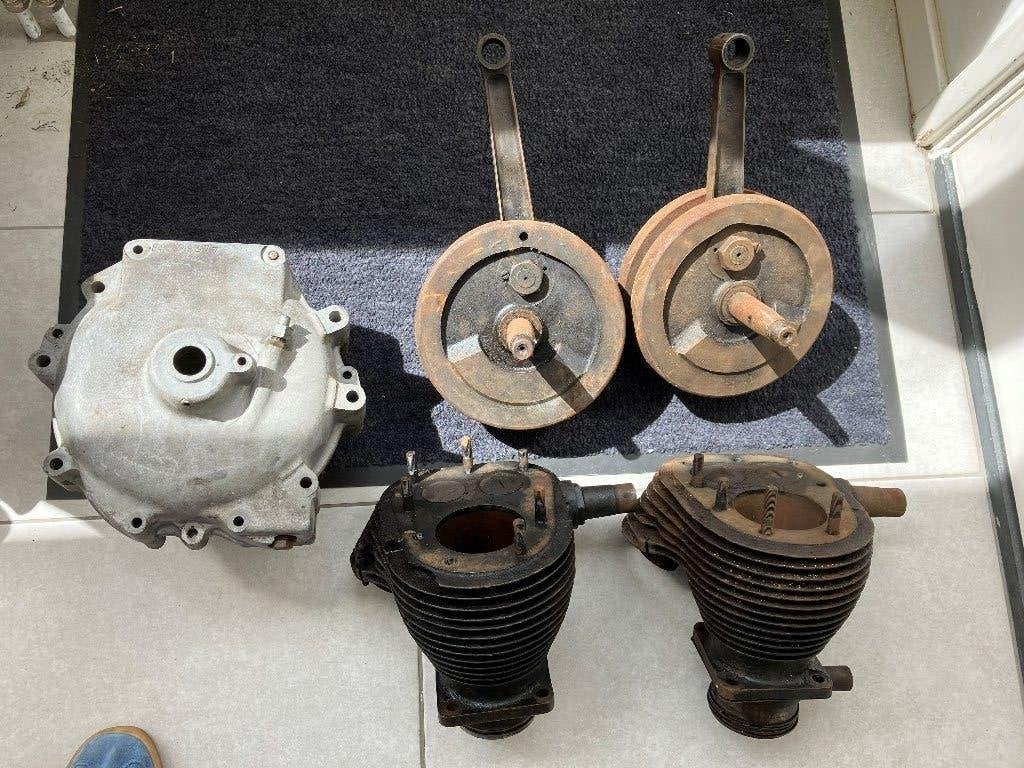 Norton 16H onderdelen, Ophalen, Gebruikt