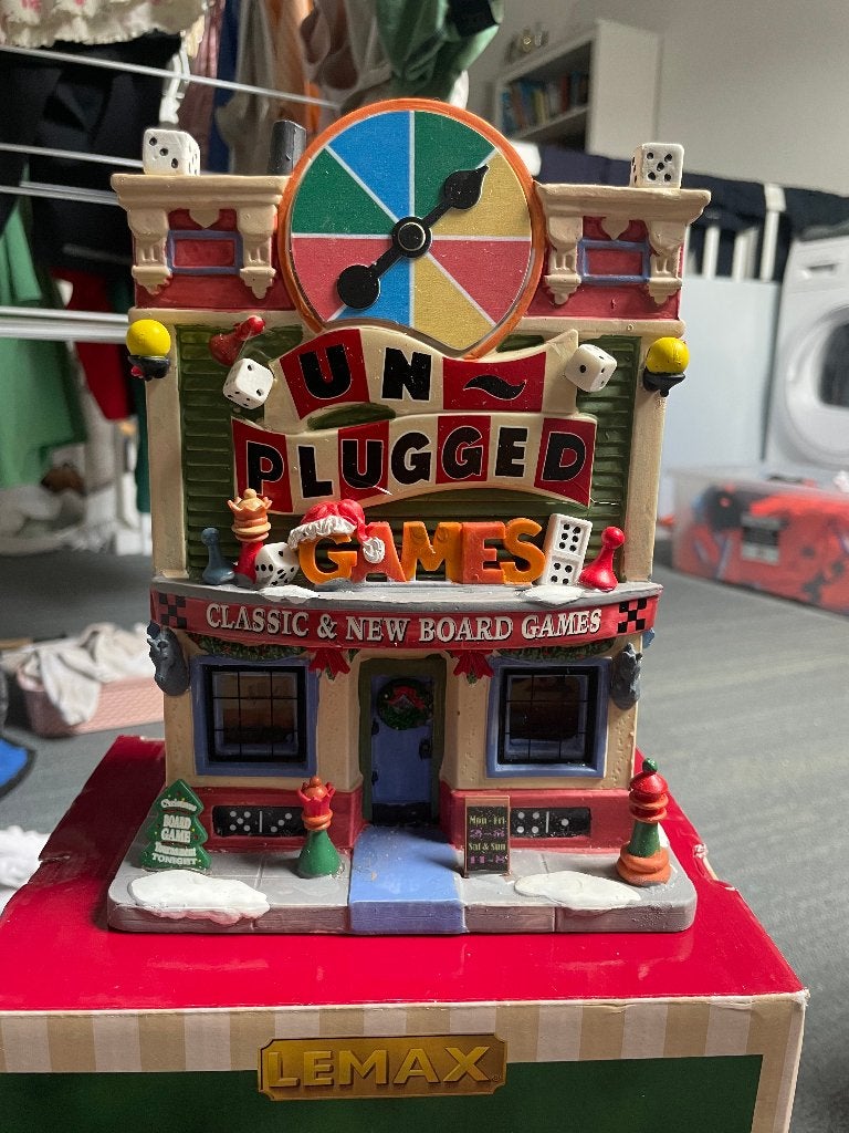 Lemax Unplugged Games, Diversen, Ophalen of Verzenden, Zo goed als nieuw