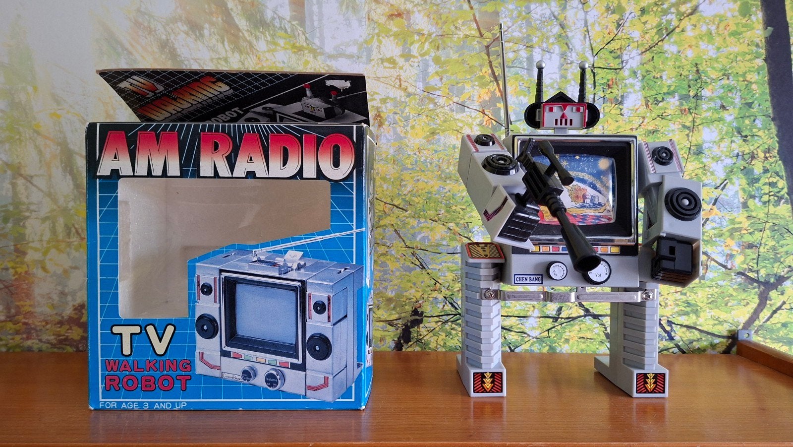 TV walking robot. Retro / vintage robot, Verzamelen, Retro, Ophalen of Verzenden, Audio en Video