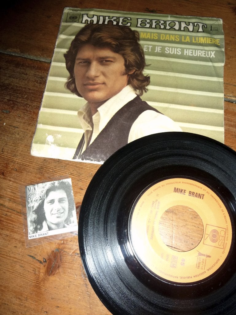MIKE BRANT mais dans la lumiere 1970, Ophalen of Verzenden, Gebruikt, Pop