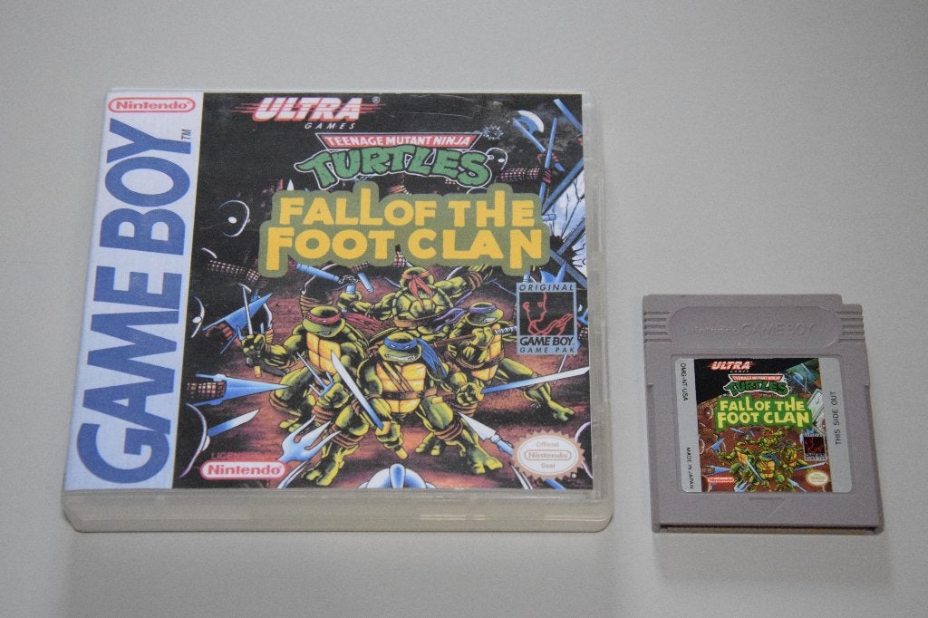 Nintendo Gameboy (Classic) : Turtles - Fall of the Foot Clan, Spelcomputers en Games, Games | Nintendo Game Boy, Gebruikt, 1 speler