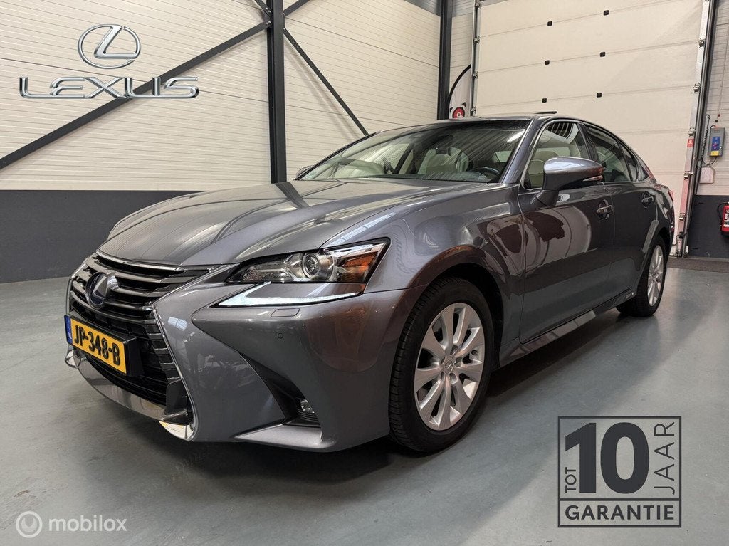 Lexus GS 300h Luxury Line Leer|Schuifdak|NL-Auto!, Auto's, Automaat, Achterwielaandrijving, 23 km/l, Bedrijf