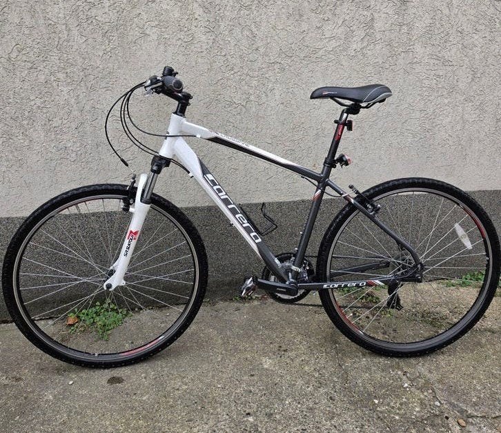 Mountainbike Carrera Crossfire Shimano Versnellingen, 28 inch, Gebruikt, Vering, Velgrem
