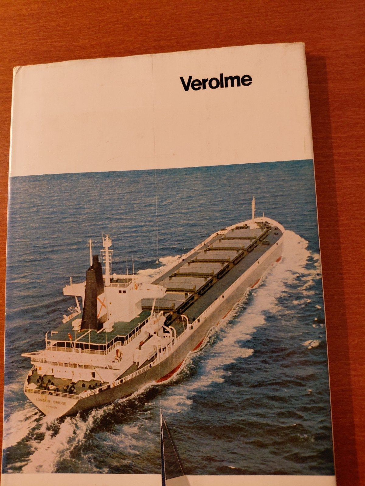 Verolme, geschiedenis van een scheepsbouwer, Ophalen of Verzenden, Zo goed als nieuw, Boek of Tijdschrift
