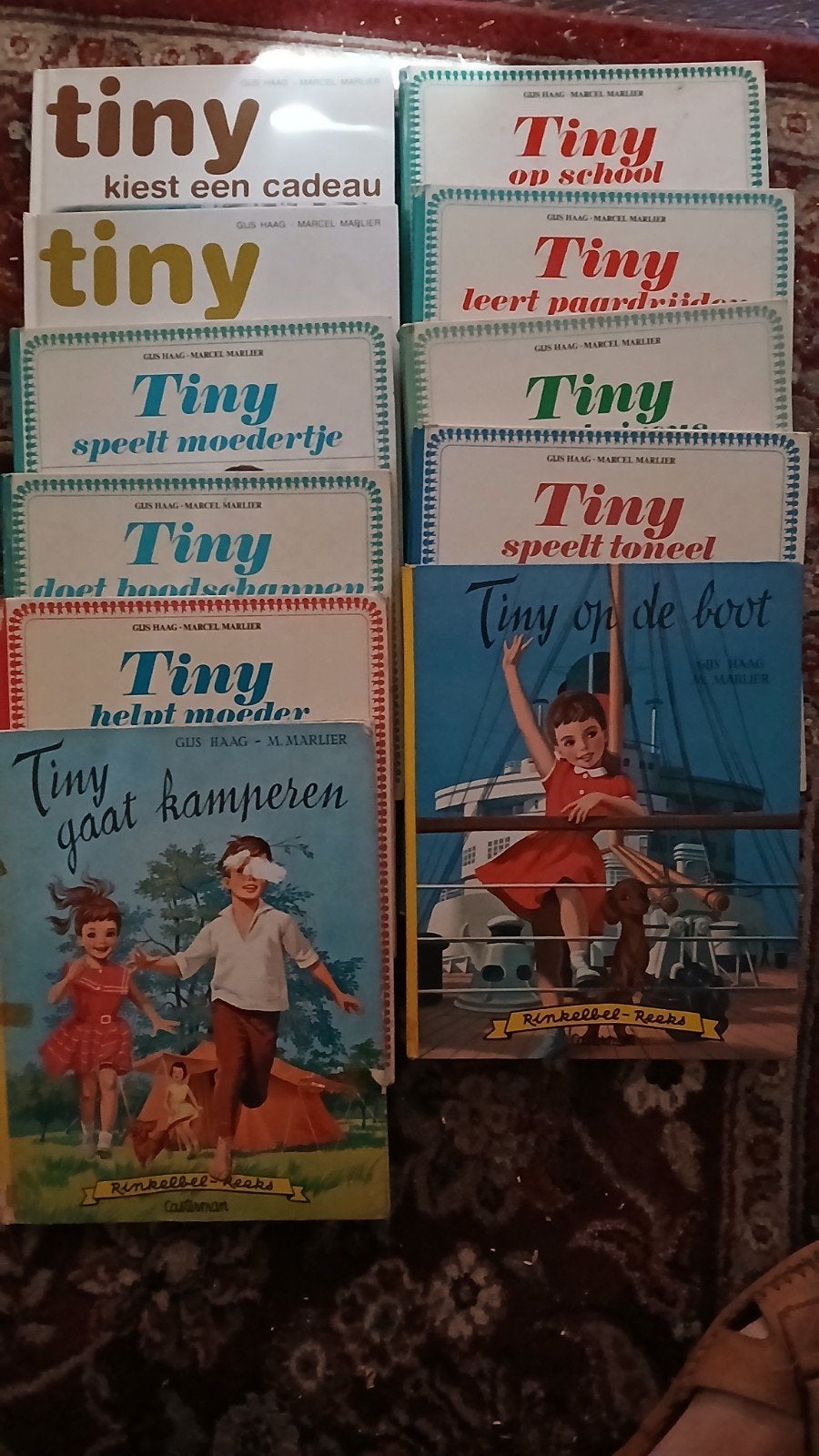 Tiny leesboekjes - Diverse titels Gus Haag & Marcel Marli, Ophalen of Verzenden, Gelezen, Gus Haag, Marcel Marlier, Fictie algemeen