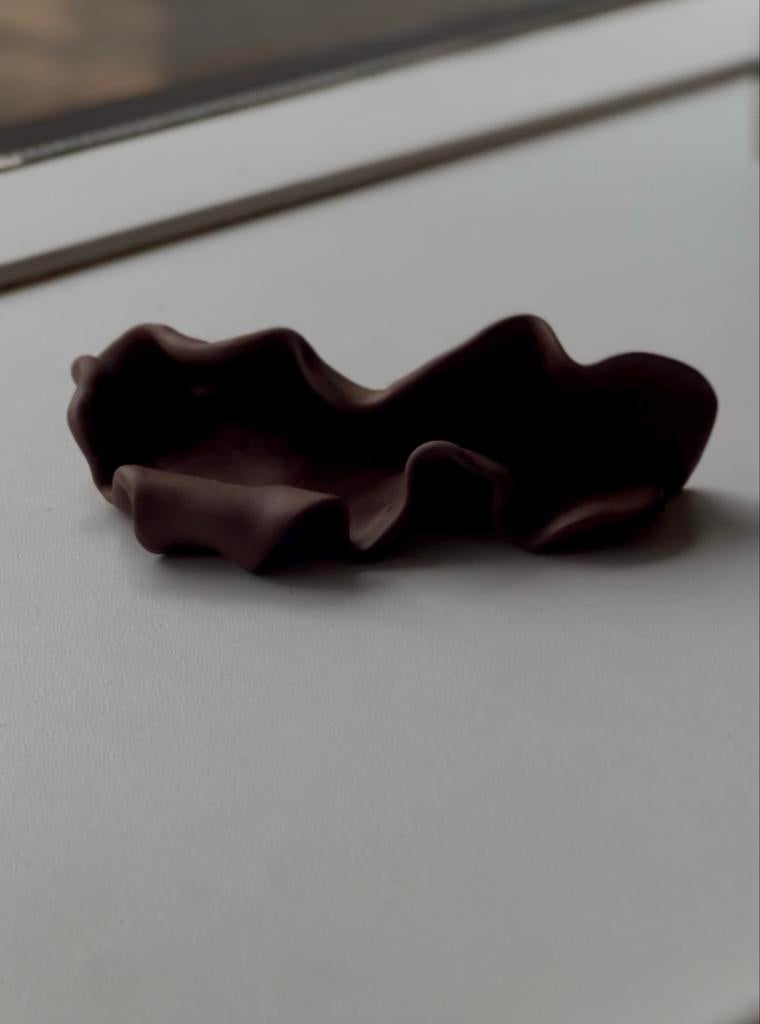 Luxe designer klei sculptuur voor op tafel, Ophalen of Verzenden