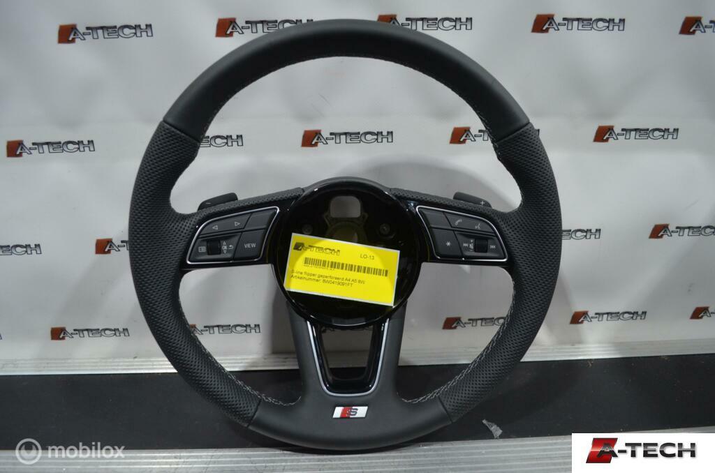 Stuur S-line Flippers Audi A4 A5 8W F5 LO-12 8W0419091FT, Auto-onderdelen, Audi, Nieuw, Audi, Ophalen of Verzenden