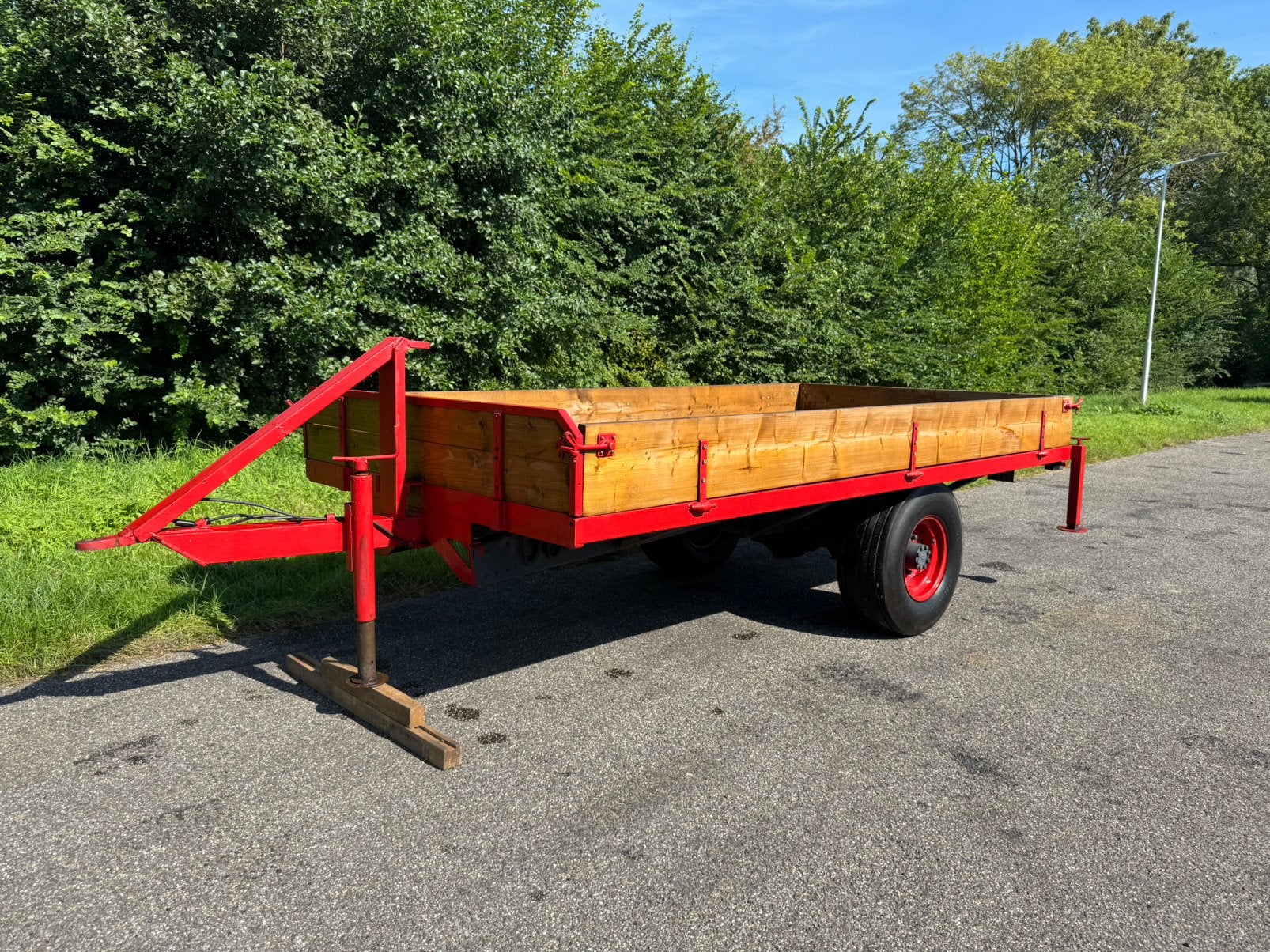 Mooie boerenwagen, Zakelijke goederen, Agrarisch | Werktuigen, Ophalen, Transport
