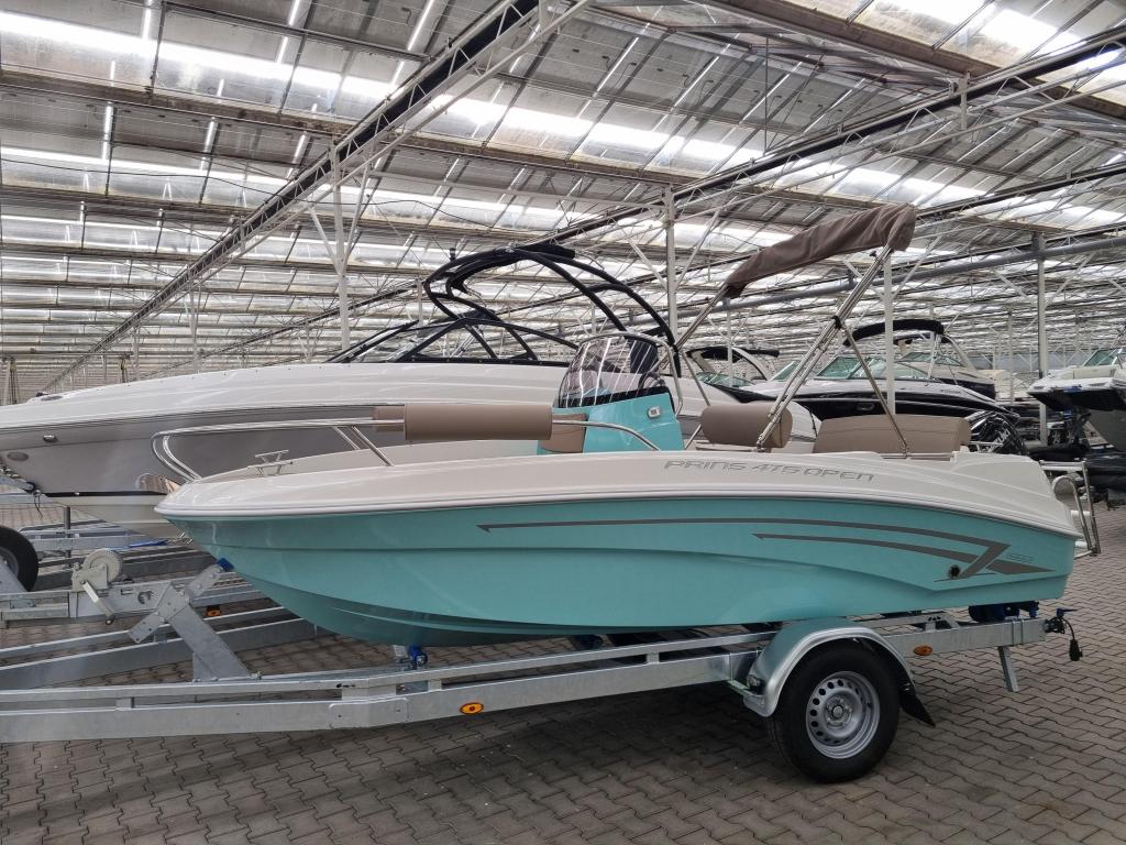Prins 475 Open, Zo goed als nieuw, 30 tot 50 pk, 3 tot 6 meter, Polyester