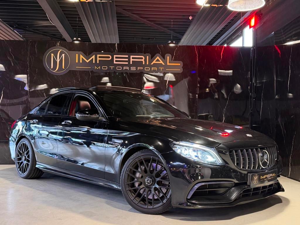 Mercedes-Benz C-klasse AMG C63 Pano|HUD|Burm|Cam|Sfeer|Keyl, Auto's, Mercedes-Benz, Automaat, Achterwielaandrijving, Gebruikt