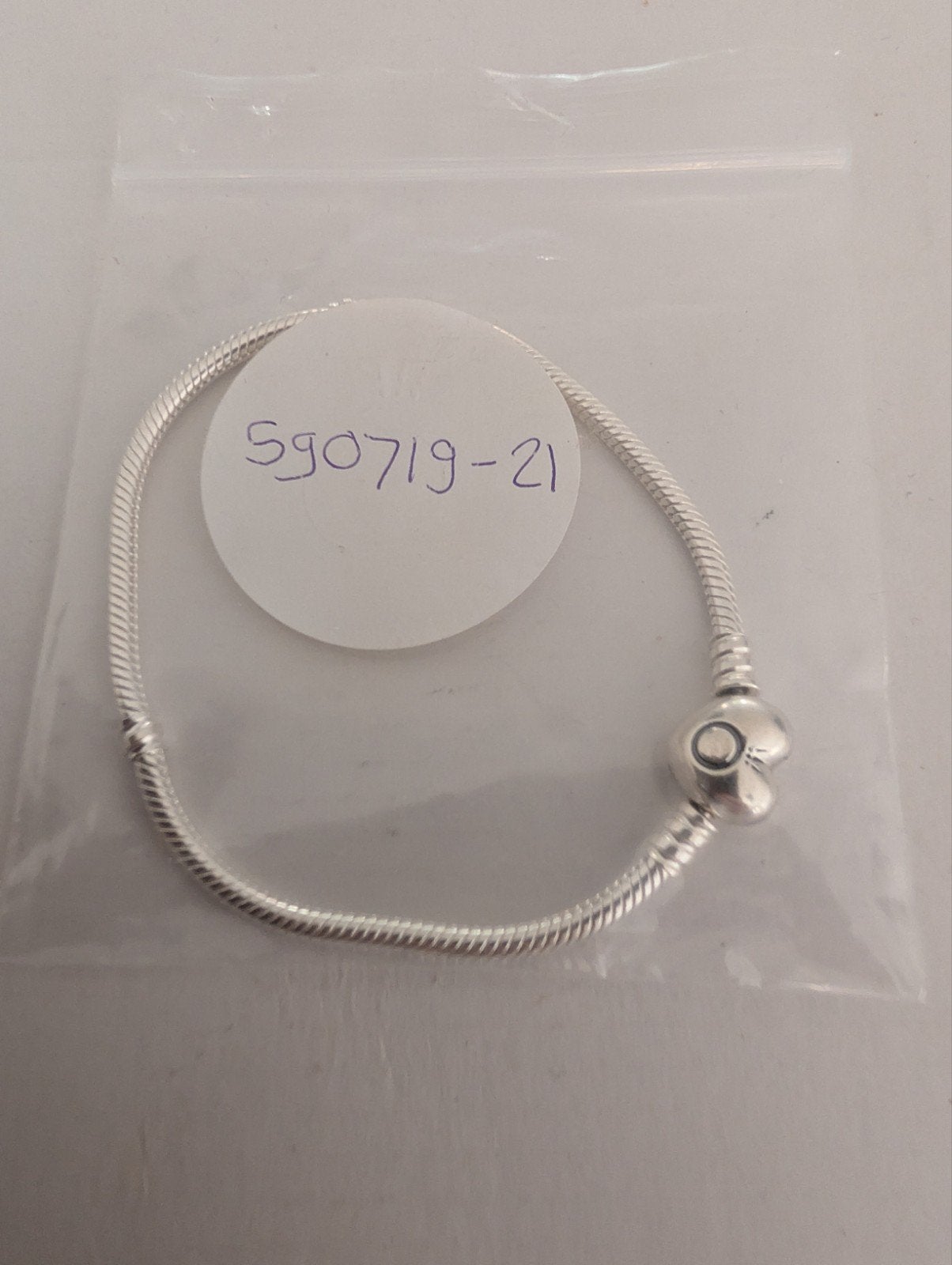 Pandora armband 21 cm - Nieuw en origineel, Ophalen of Verzenden, Nieuw, Zilver