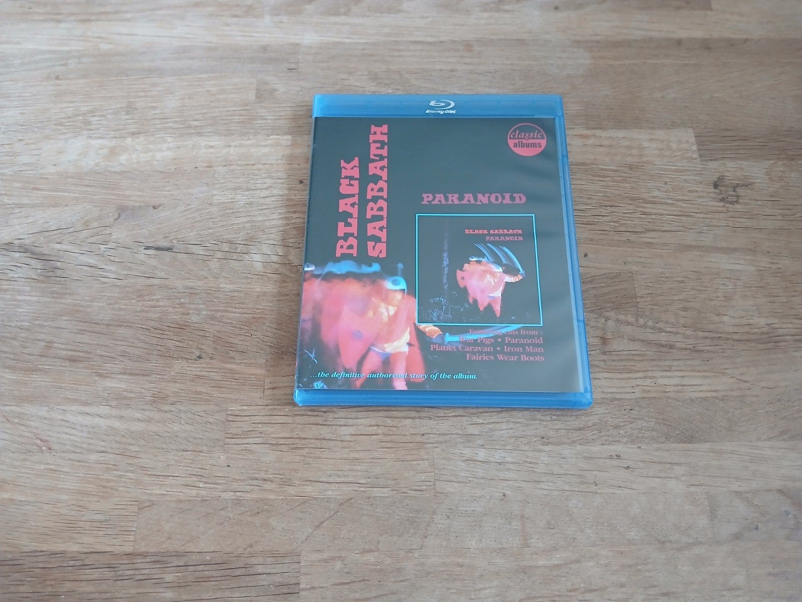 black sabbath paranoid blu ray, Ophalen, Zo goed als nieuw