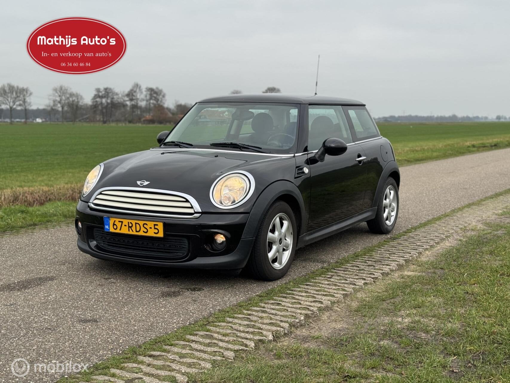 Mini Mini 1.6 One MINIMALIST Business Line nette staat! Airc, Auto's, Voorwielaandrijving, Euro 5, 40 €/maand, 4 stoelen