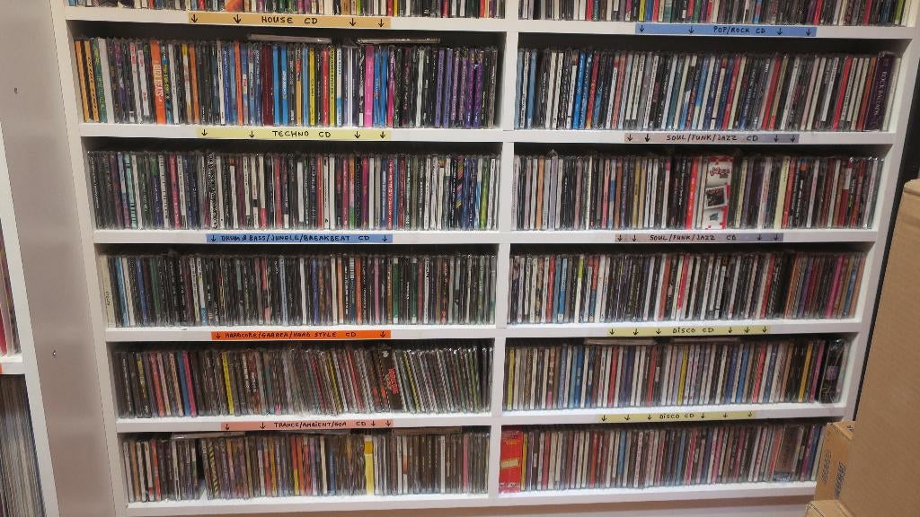 Originele cds te koop - hiphop, rap, r+b, reggae, reggaeton, Ophalen, 1985 tot 2000, Gebruikt