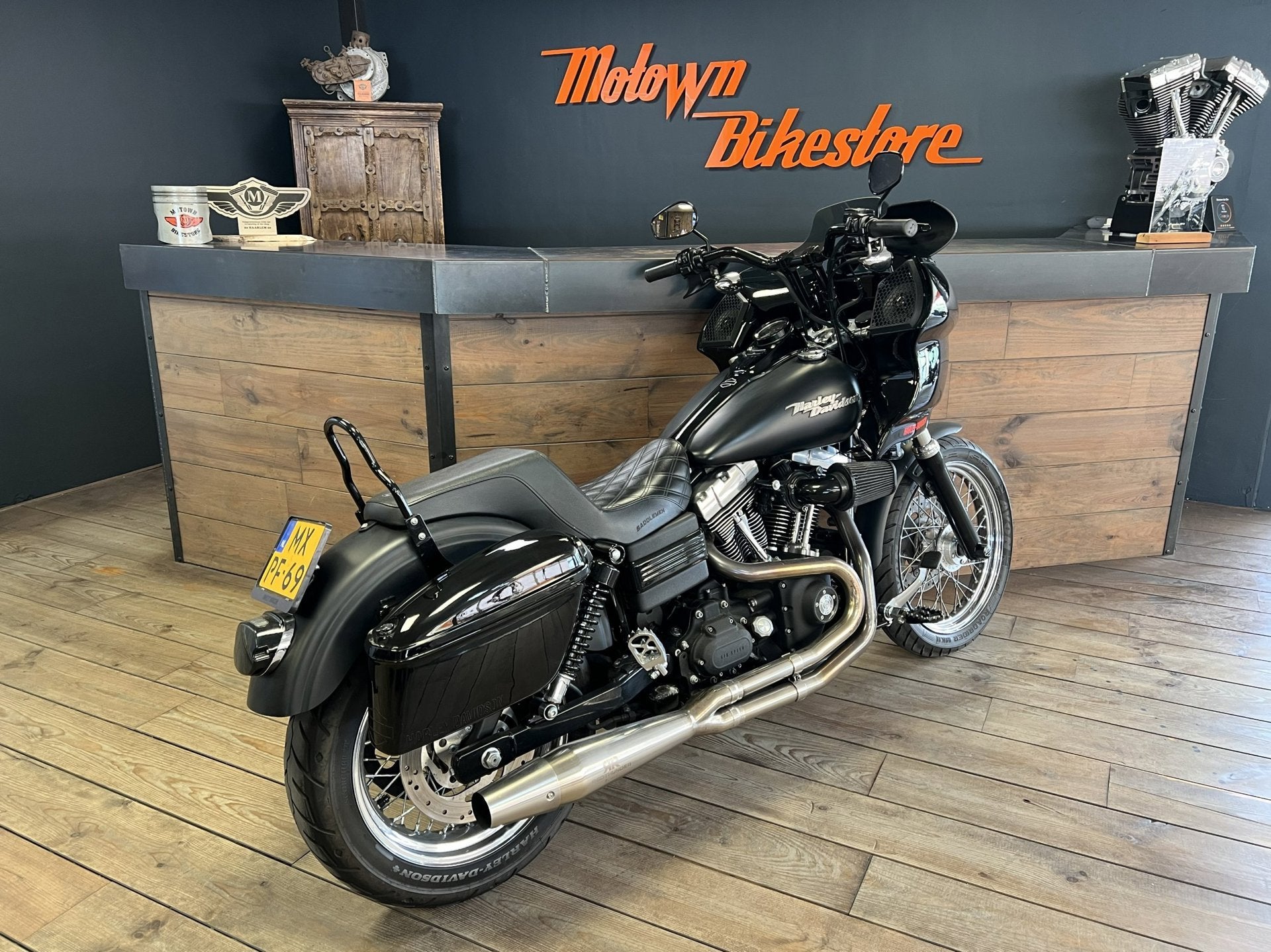 Harley Davidson FXDB Dyna Streetbob Club Style Red Thunder 2, Bedrijf, Overig, Meer dan 35 kW, 1450 cc