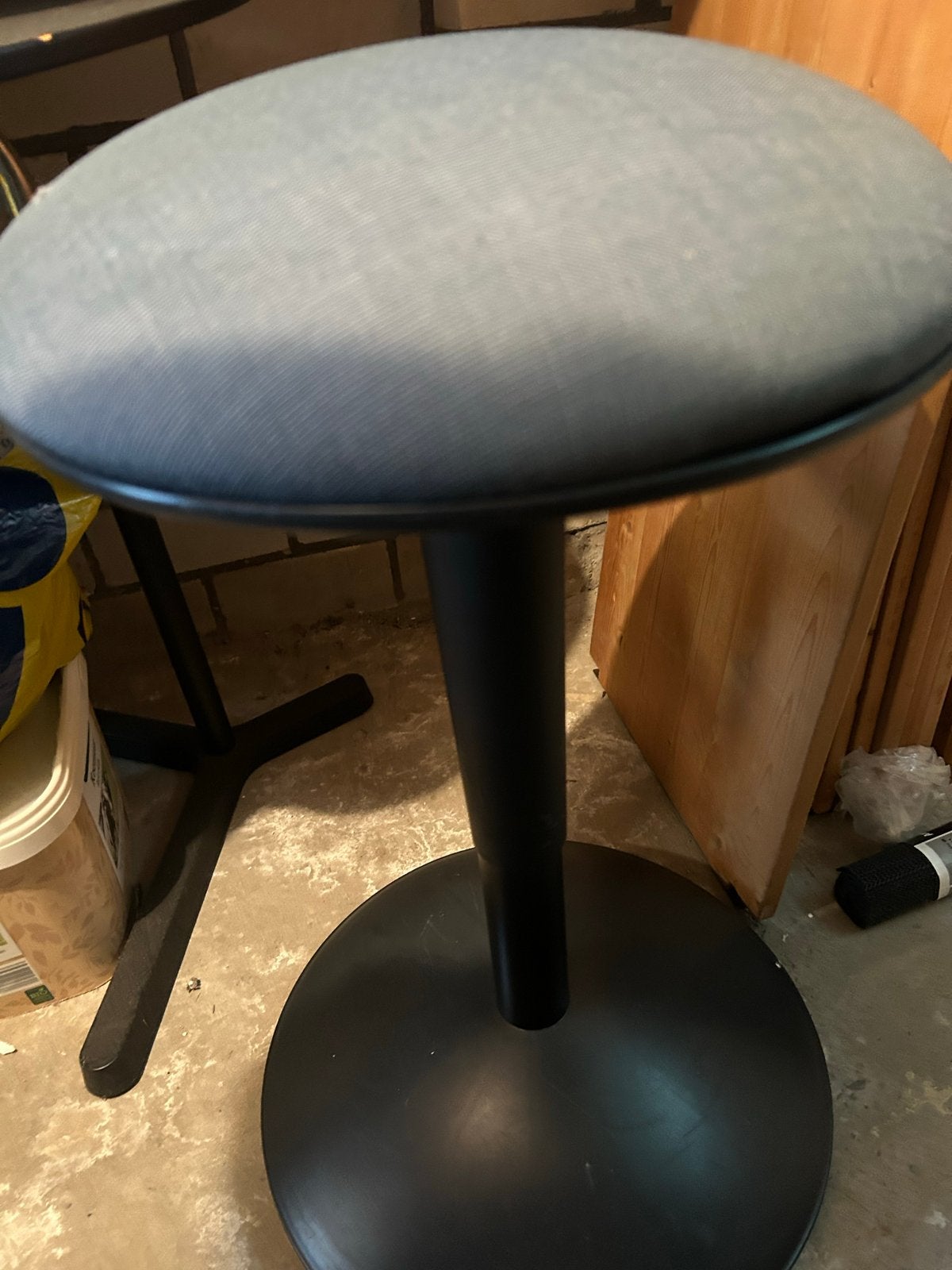 Ikea nelserik Verstelbare ergonomische kruk, Ophalen, In hoogte verstelbaar, Zo goed als nieuw, Overige materialen