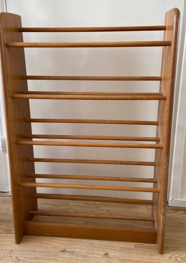 Houten schoenenrek 89 x 59 x 21,5, Ophalen, Zo goed als nieuw