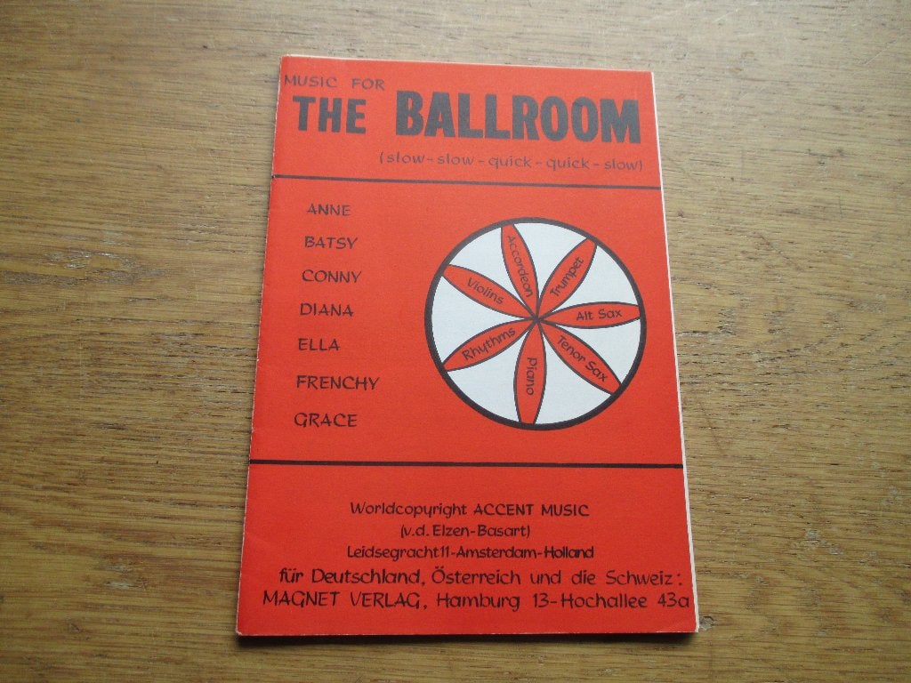 Music for The Ballroom - bladmuziek voor orkest, Gitaar, Gebruikt, Overige soorten, Ophalen of Verzenden