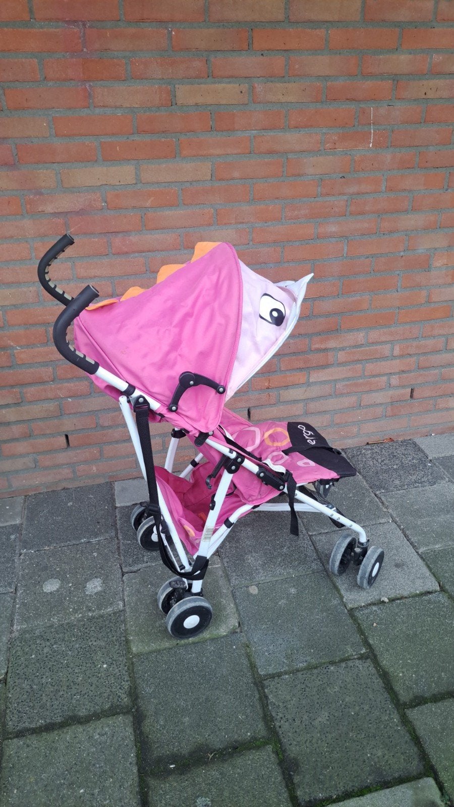 meisjes dino buggy vanaf 0 maanden, Kinderen en Baby's, Ophalen, Zo goed als nieuw
