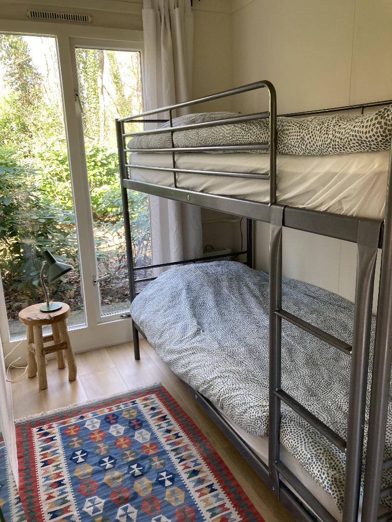 stapelbed, Ophalen, 90 cm, Tweepersoons, Zo goed als nieuw