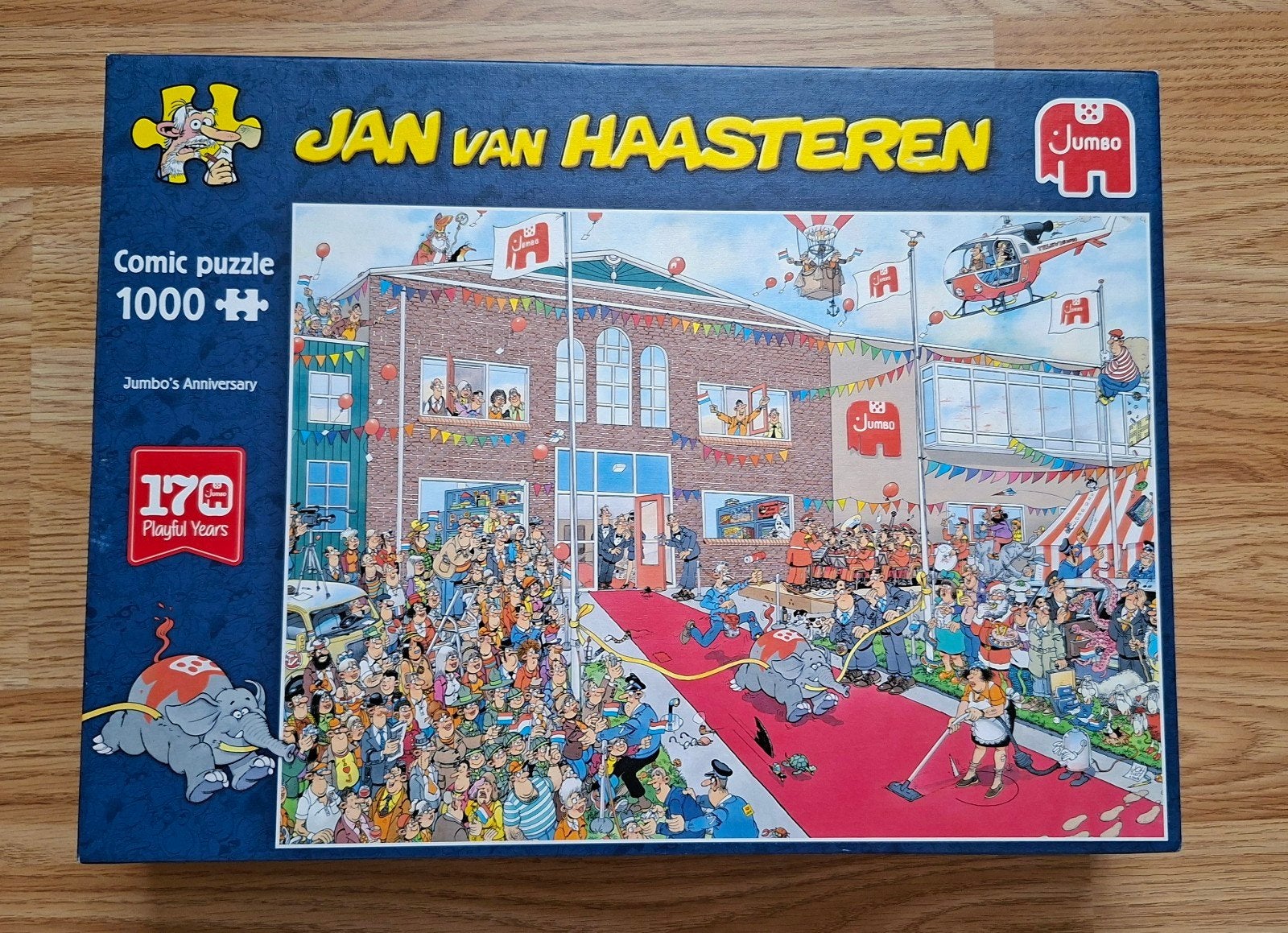Jan van Haasteren puzzel 1000 stukjes, Ophalen of Verzenden, 500 t/m 1500 stukjes, Zo goed als nieuw