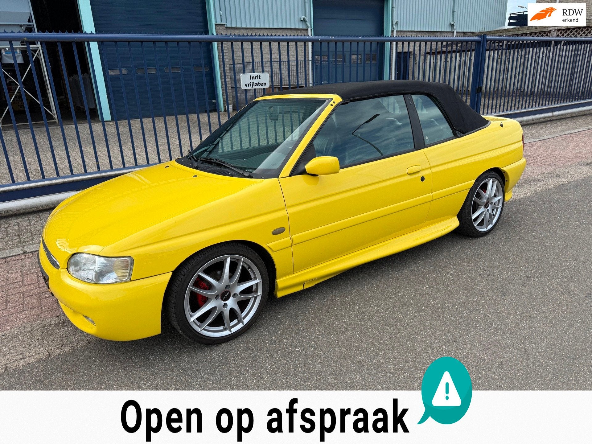Ford Escort Cabrio 1.8 XR3i *102.098 KM *AIRCO*NIEUWSTAAT!, Auto's, Escort, 450 kg, Gebruikt, 4 cilinders